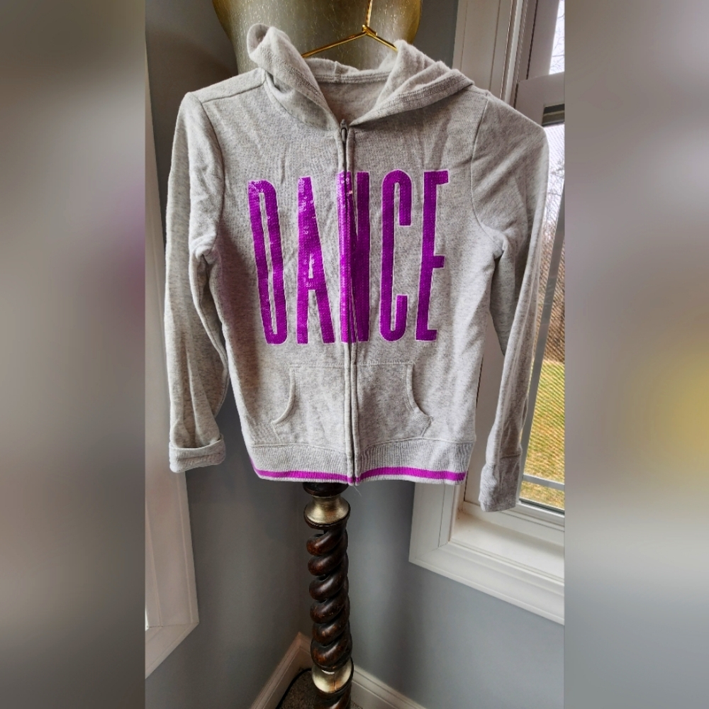 Girls Justice sequin Hoodie